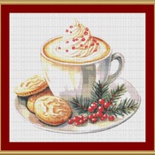 Festive Cookies Cross Stitch Pattern