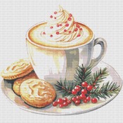 Festive Cookies Cross Stitch Pattern