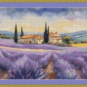 French Countryside Cross Stitch Pattern