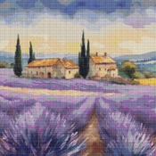 French Countryside Cross Stitch Pattern