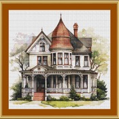 Front Veranda Cross Stitch Pattern