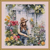 Gardening Cross Stitch Pattern