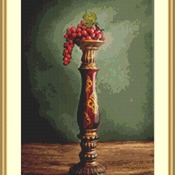 Grapes Cross Stitch Pattern