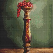 Grapes Cross Stitch Pattern