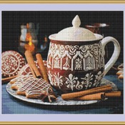 Hot Chocolate Cross Stitch Pattern