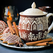 Hot Chocolate Cross Stitch Pattern