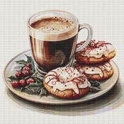 Hot Drink Cross Stitch Pattern