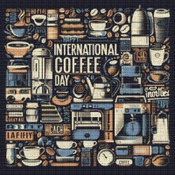 International Coffee Day Cross Stitch Pattern