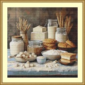 Kitchen Baking Cross Stitch Pattern