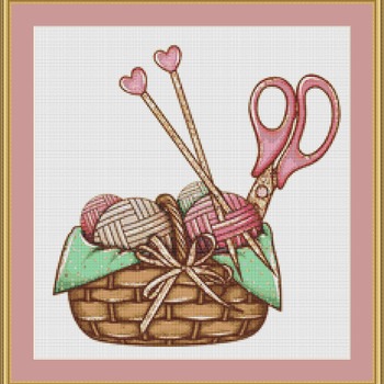 Knitting Cross Stitch Pattern