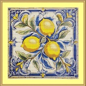 Lemons Cross Stitch Pattern