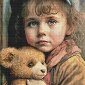 Little Boy Lost Cross Stitch Pattern