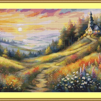 Meadow Cross Stitch Pattern