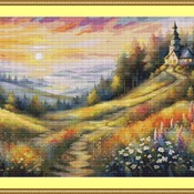 Meadow Cross Stitch Pattern