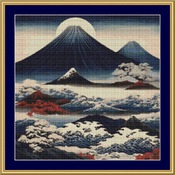 Mountains Cross Stitch Pattern