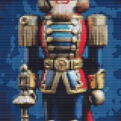 Nutcracker Cross Stitch Pattern