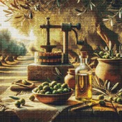 Olives Cross Stitch Pattern