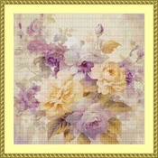 Pastel Colours Cross Stitch Pattern