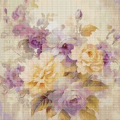 Pastel Colours Cross Stitch Pattern