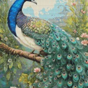 Peacock Cross Stitch Pattern