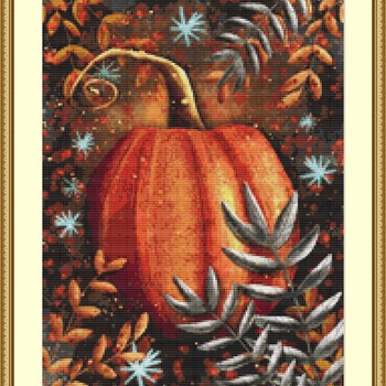 Pumpkin Cross Stitch Pattern