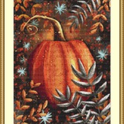 Pumpkin Cross Stitch Pattern