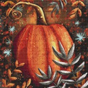 Pumpkin Cross Stitch Pattern