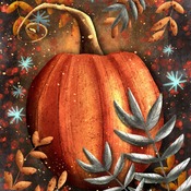 Pumpkin Cross Stitch Pattern