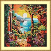 Sea View Cross Stitch Pattern