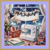 Sewing For Christmas Cross Stitch Pattern