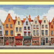 Shops Cross Stitch Pattern