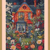 Stunning Garden Cross Stitch Pattern