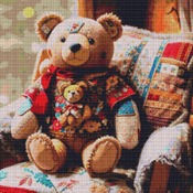 Teddy Bear Cross Stitch Pattern