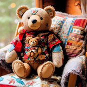 Teddy Bear Cross Stitch Pattern