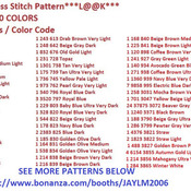 The Beatles Cross Stitch Pattern***L@@K******L@@K***Buyers Can Download Your Pattern As Soon As They Complete The Purchase