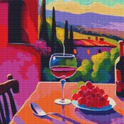 Tuscany View Cross Stitch Pattern