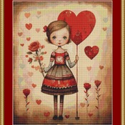 Valentine Cross Stitch Pattern