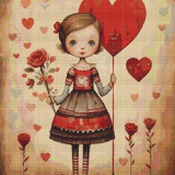 Valentine Cross Stitch Pattern