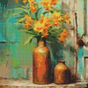 Vases Cross Stitch Pattern