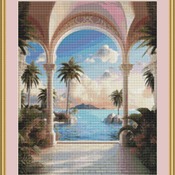 Villa Cross Stitch Pattern