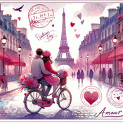 Amour 3 Cross Stitch Pattern