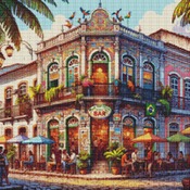 Bar Cross Stitch Pattern