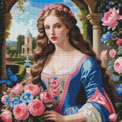 By The Flowers Cross Stitch Pattern