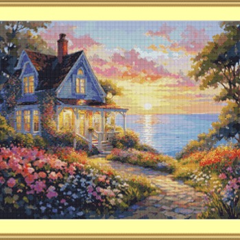 By The Sea Cross Stitch Pattern