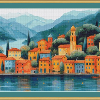 By The Seashore Cross Stitch Pattern