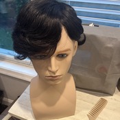 Chad Skin Like Base Human Hair Toupee