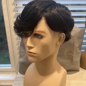 Chad Skin Like Base Human Hair Toupee
