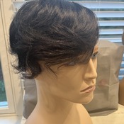 Chad Skin Like Base Human Hair Toupee