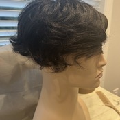 Chad Skin Like Base Human Hair Toupee