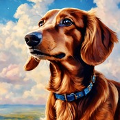 Dachshund Cross Stitch Pattern